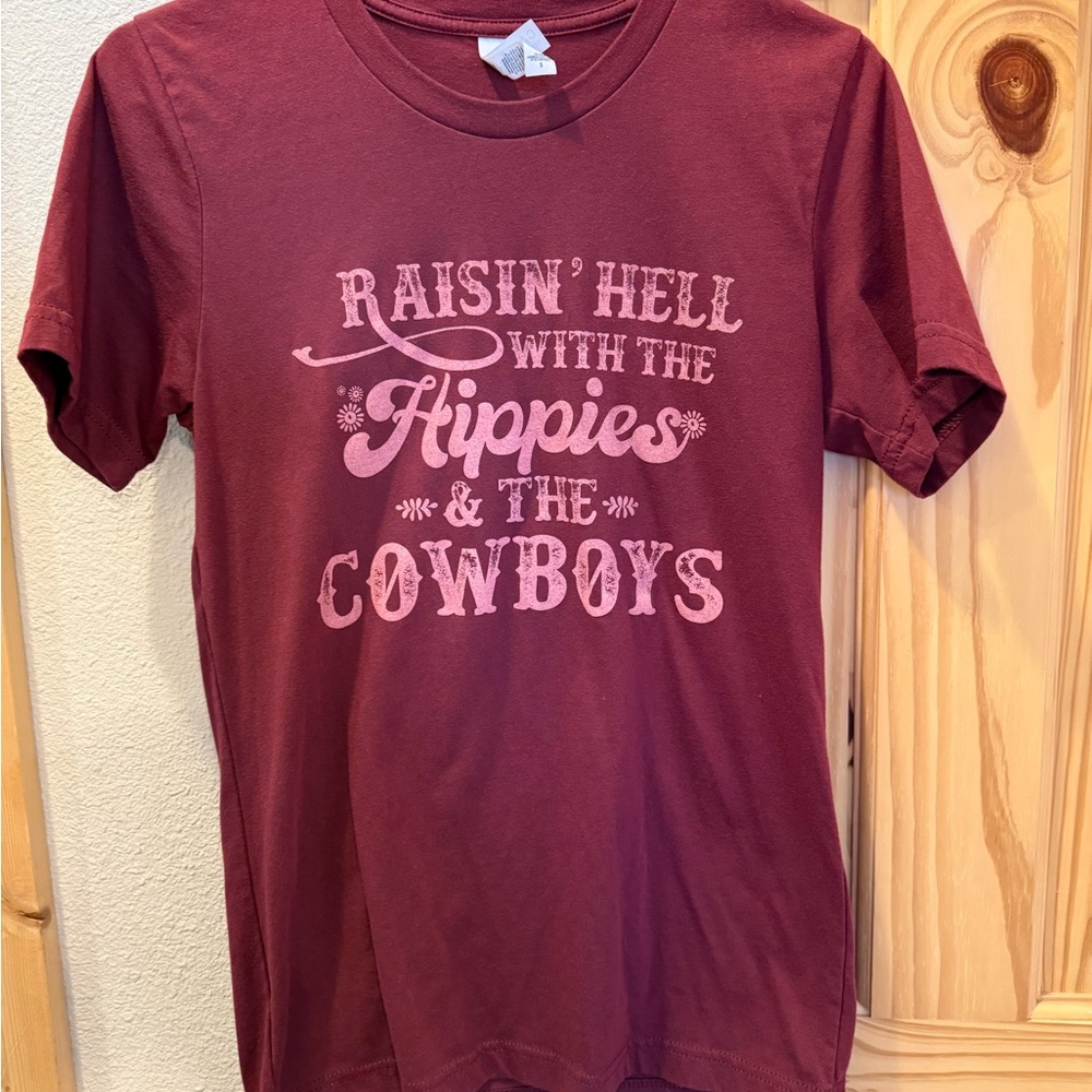 Maroon Graphic Tee